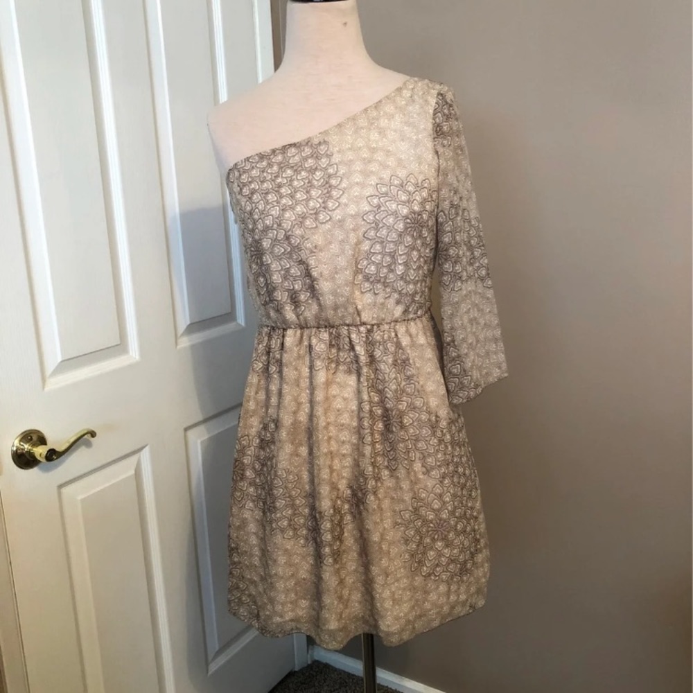 GUESS one shoulder dress